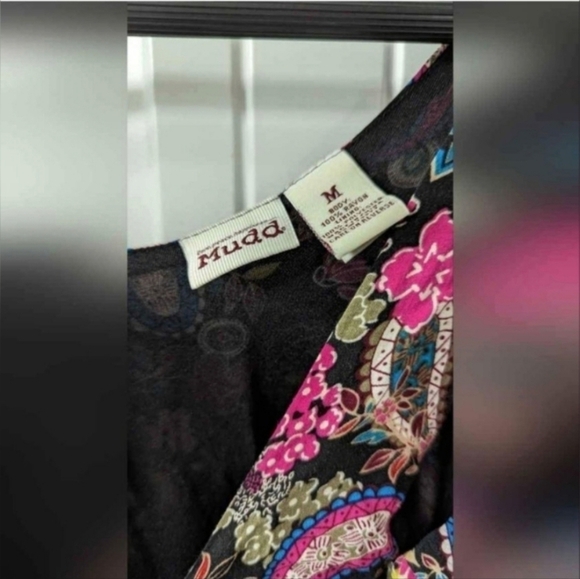 5/$25 High Low Paisley Dress Size Medium - Picture 5 of 6